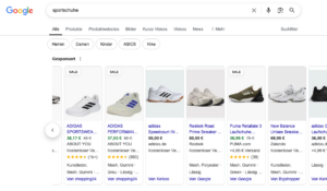 Als Google Ads Freelancer kümmere ich mich um die verschiedenen Bereiche von Google Ads und steuere für sie die unterschiedlichsten Anzeigentypen. Dazu gehören selbstverständlich auch Google Shopping Anzeigen.